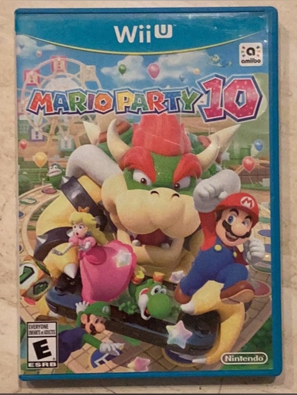 Mario Party 10 Nintendo Wii U Game CIB Tested Working
